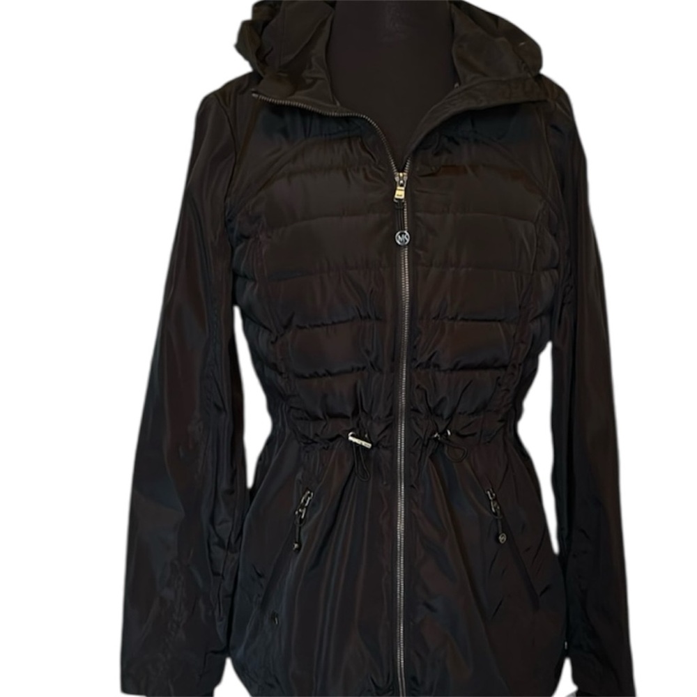 Michael kors black puffer jacket
